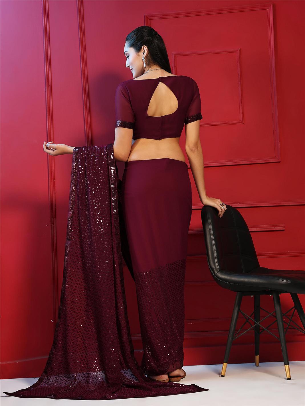 Sethnic Bling Vol 1 Georgette Party Wear Sarees Catalog
